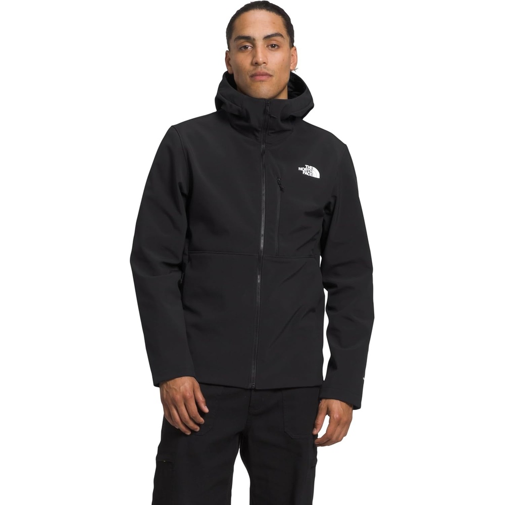 image:imageThe North Face Mens Apex Bionic 3 DWR Softshell Hooded Jacket PFAS FreeTnf Blacknpf
