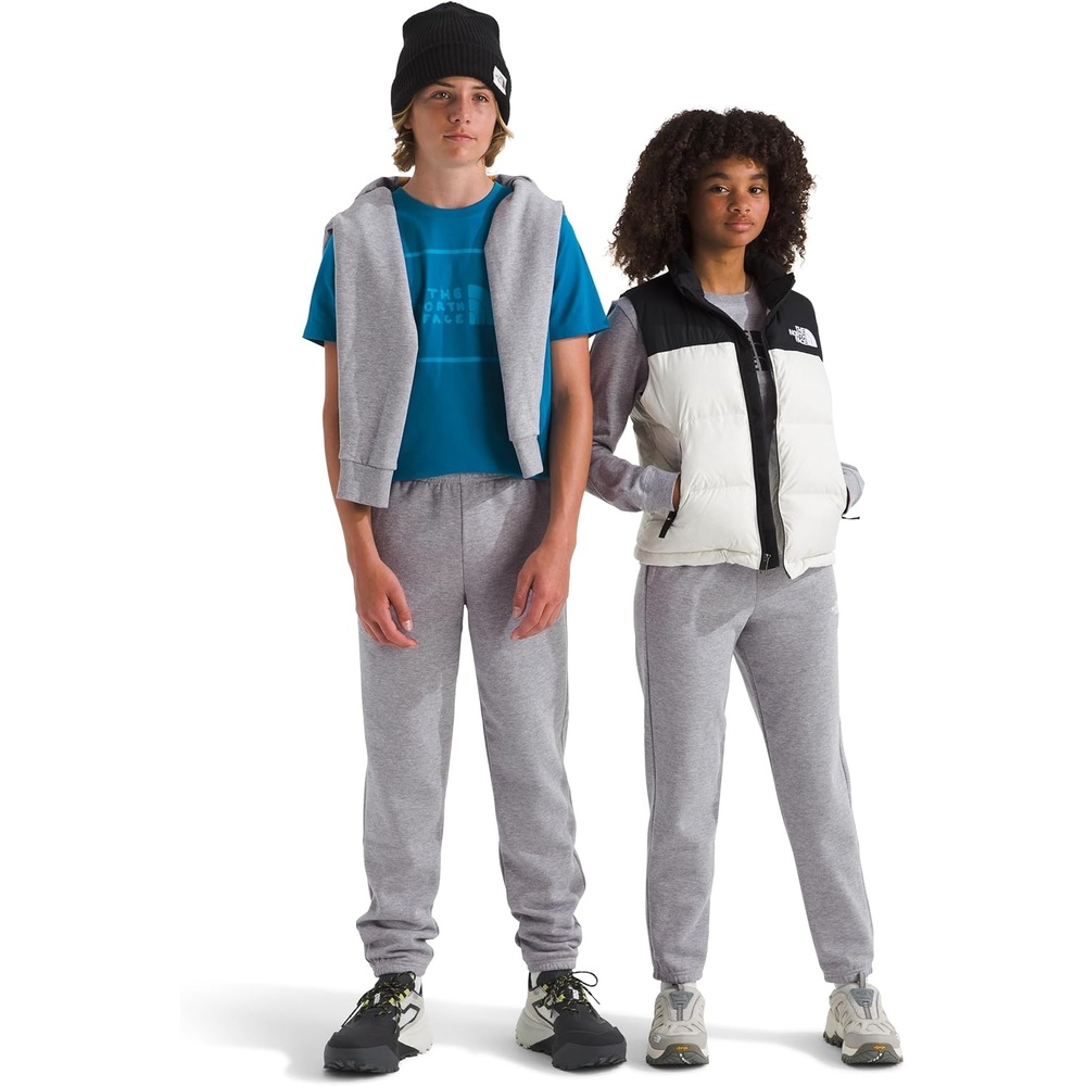 image:imageThe North Face UnisexAdult Teen Evolution Emb Pants Little KidsBig KidsTnf Pale Grey Heather