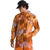 Digital Orange Prisms Print