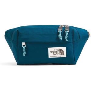 THE NORTH FACE Berkeley Lumbar Bag | Water-repellent Fanny Pack for Men & Women, External Pocket & Adjustable Strap(Midnight Petrol/Algae Blue)