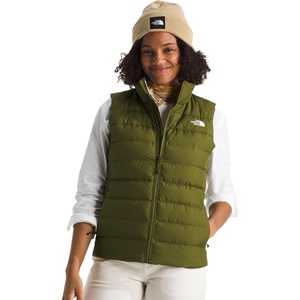 THE NORTH FACE Women’s Aconcagua 3 Insulated Vest | Wind Resistant, Water Repellent, 600 Fill Waterfowl Down Insulation(Forest Olive)
