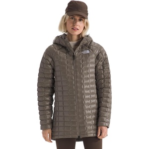 THE NORTH FACE Women’s Thermoball Hooded Parka (Standard & Plus Size) | High Loft Insulation, Wind & Water Resistant(Mocha Brown)