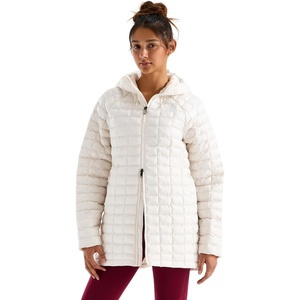 THE NORTH FACE Women’s Thermoball Hooded Parka (Standard & Plus Size) | High Loft Insulation, Wind & Water Resistant(White Dune/White Dune)