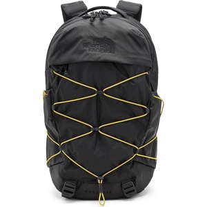 The North Face Borealis Commuter Laptop Backpack – Water Repellent, Laptop Sleeve, Large Main Compartment, TNF Black/TNF Black-NPF, One Size(Lead/Pigment Yellow)