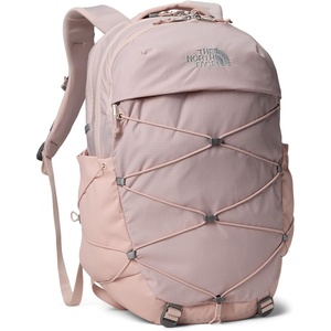 The North Face Borealis Commuter Laptop Backpack – Water Repellent, Laptop Sleeve, Large Main Compartment, TNF Black/TNF Black-NPF, One Size(Pink Moss/Silver Metallic)
