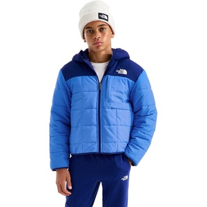 The North Face Boys’ Reversible Shasta Full Zip Hooded Jacket(Active Blue/Bold Blue)