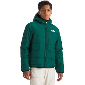 The North Face Boys’ Reversible Shasta Full Zip Hooded Jacket(Evergreen)