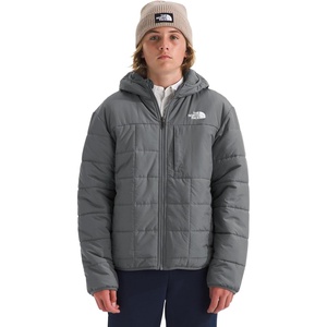 The North Face Boys’ Reversible Shasta Full Zip Hooded Jacket(Smoked Pearl)