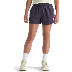 The North Face Girls’ Flex Woven Short – Breathable Athletic Shorts, Moisture Wicking Fabric, Elastic Waistband(Endless Dusk)