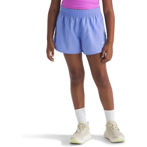 The North Face Girls’ Flex Woven Short – Breathable Athletic Shorts, Moisture Wicking Fabric, Elastic Waistband(Periwinkle Glow)