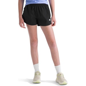 The North Face Girls’ Flex Woven Short – Breathable Athletic Shorts, Moisture Wicking Fabric, Elastic Waistband(Tnf Black)