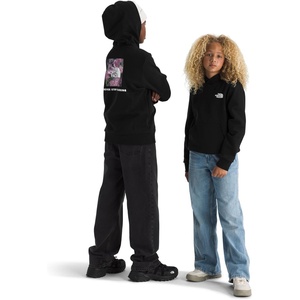 The North Face Kids’ Evolution Box Nse Pullover Graphic Hoodie(Tnf Black)