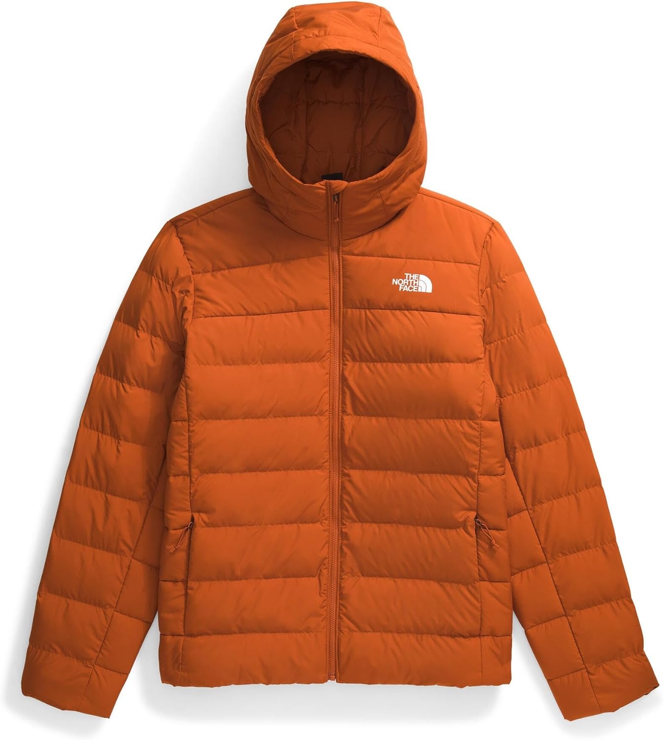 image:imageTHE NORTH FACE Mens Aconcagua 3 Hooded Jacket Insulated Wind amp Water Resistant Attached 3 Piece Hood With Cinch CordEarthen Copper