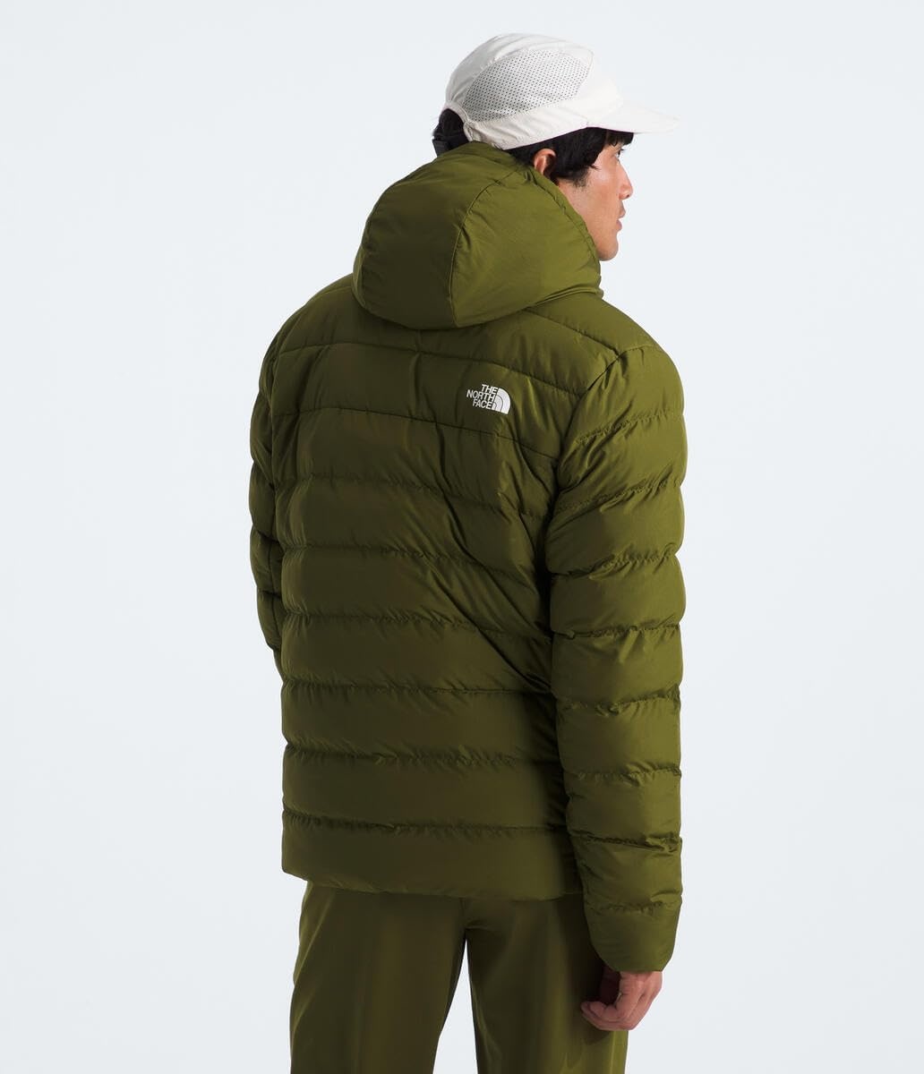 image:imageTHE NORTH FACE Mens Aconcagua 3 Hooded Jacket Insulated Wind amp Water Resistant Attached 3 Piece Hood With Cinch CordForest Olive