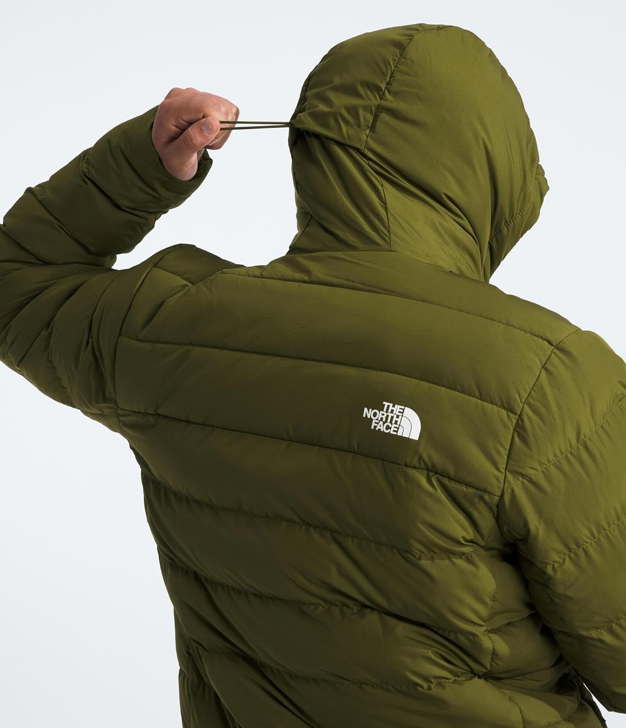 image:imageTHE NORTH FACE Mens Aconcagua 3 Hooded Jacket Insulated Wind amp Water Resistant Attached 3 Piece Hood With Cinch CordForest Olive