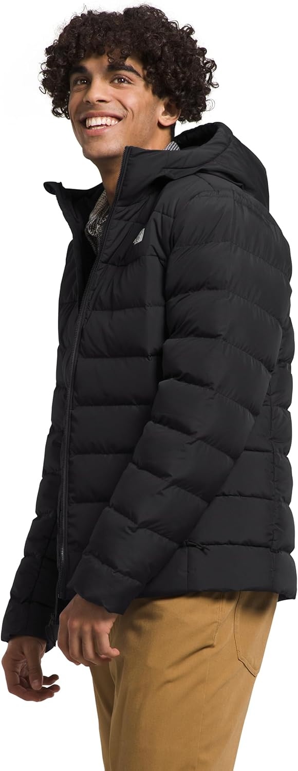 image:imageTHE NORTH FACE Mens Aconcagua 3 Hooded Jacket Insulated Wind amp Water Resistant Attached 3 Piece Hood With Cinch CordTnf Blacknpf