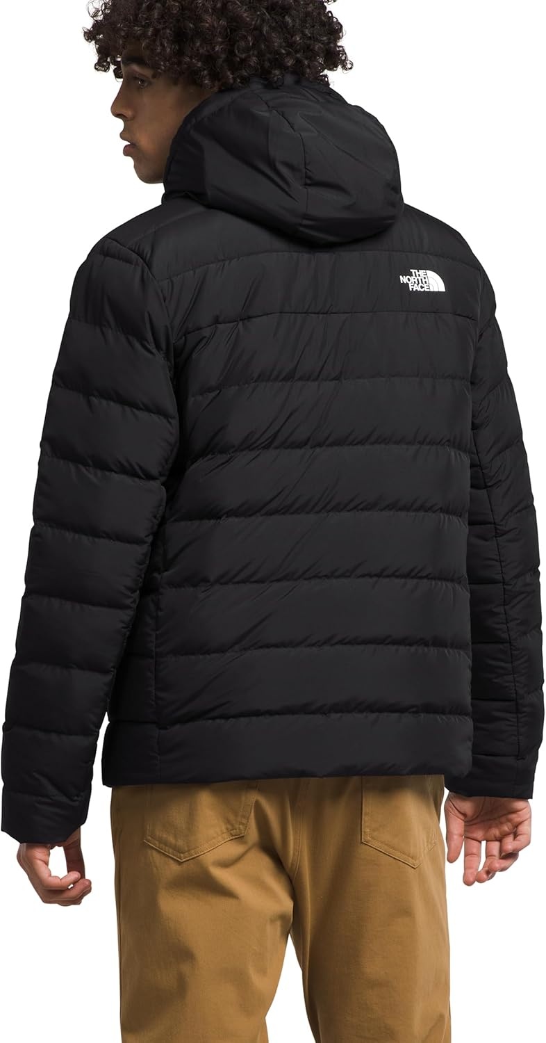 image:imageTHE NORTH FACE Mens Aconcagua 3 Hooded Jacket Insulated Wind amp Water Resistant Attached 3 Piece Hood With Cinch CordTnf Blacknpf