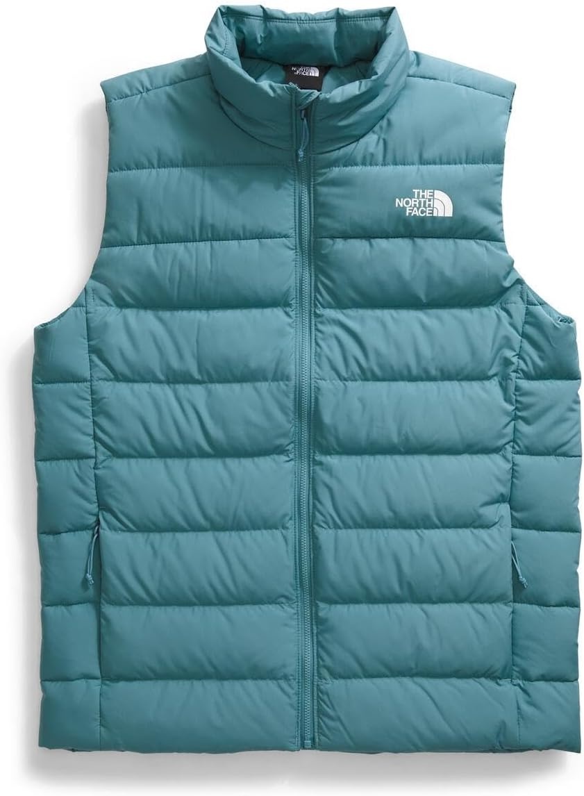 image:imageTHE NORTH FACE Mens Aconcagua 3 Insulated Vest Wind Resistant Water Repellent 600 Fill Waterfowl Down InsulationAlgae Blue