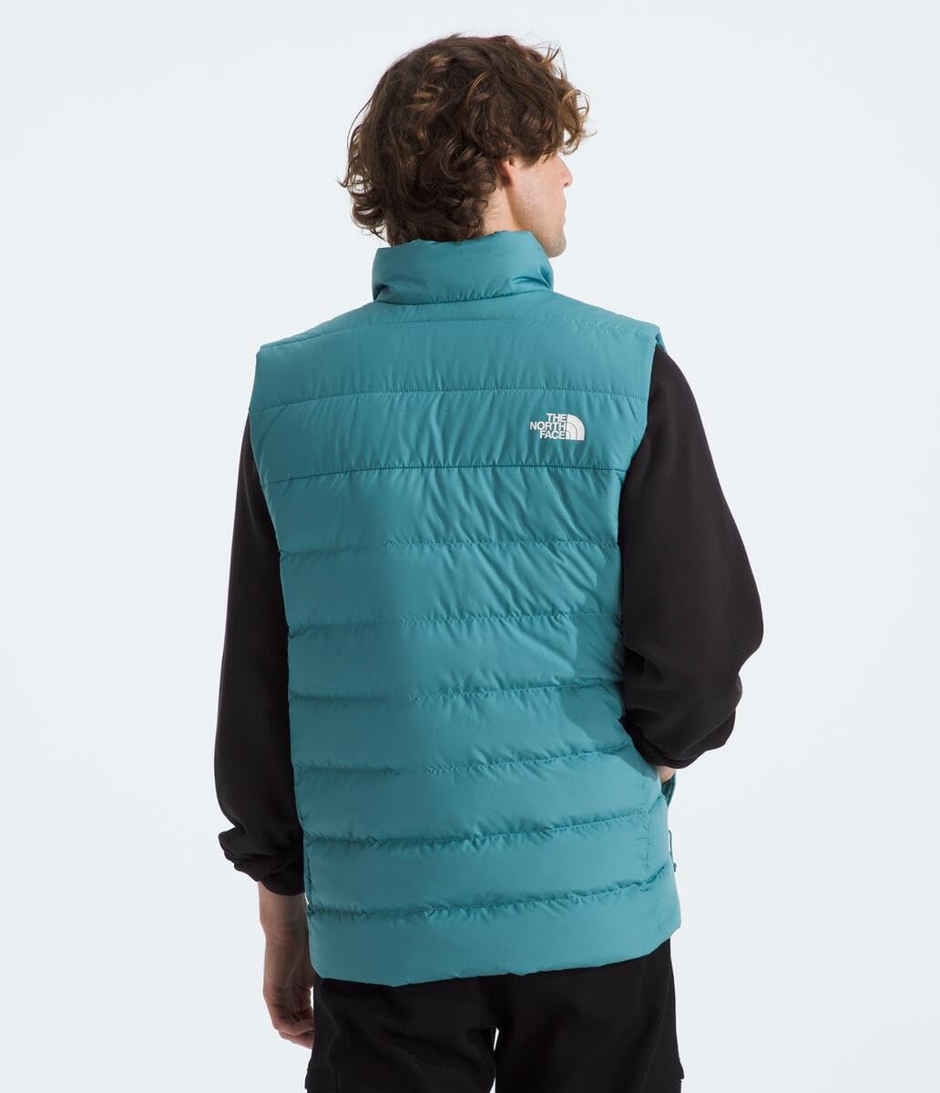 image:imageTHE NORTH FACE Mens Aconcagua 3 Insulated Vest Wind Resistant Water Repellent 600 Fill Waterfowl Down InsulationAlgae Blue