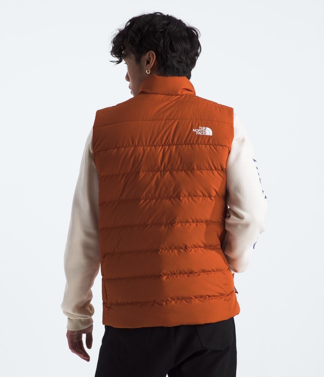 image:imageTHE NORTH FACE Mens Aconcagua 3 Insulated Vest Wind Resistant Water Repellent 600 Fill Waterfowl Down InsulationEarthen Copper