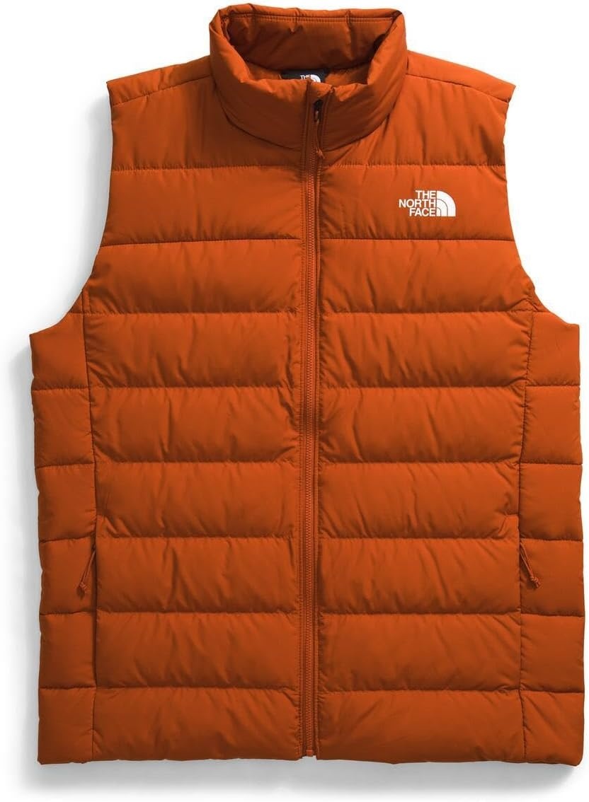 image:imageTHE NORTH FACE Mens Aconcagua 3 Insulated Vest Wind Resistant Water Repellent 600 Fill Waterfowl Down InsulationEarthen Copper