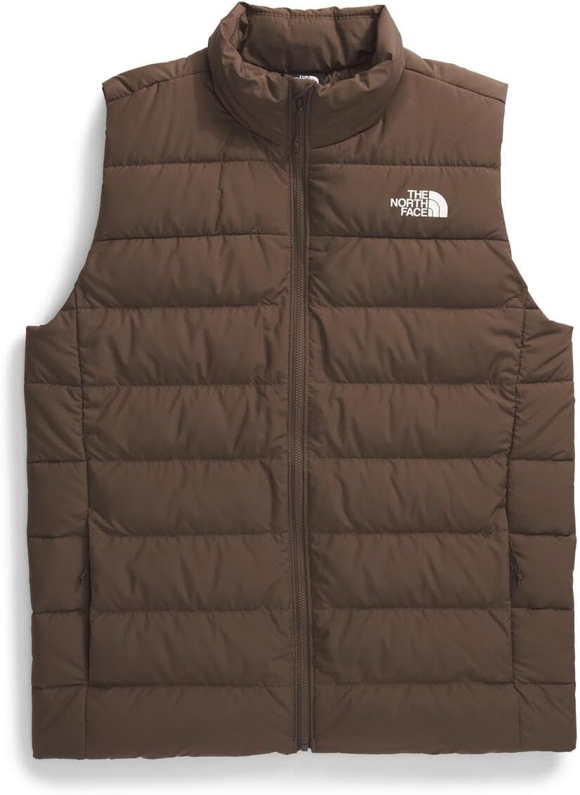 image:imageTHE NORTH FACE Mens Aconcagua 3 Insulated Vest Wind Resistant Water Repellent 600 Fill Waterfowl Down InsulationSmokey Brown