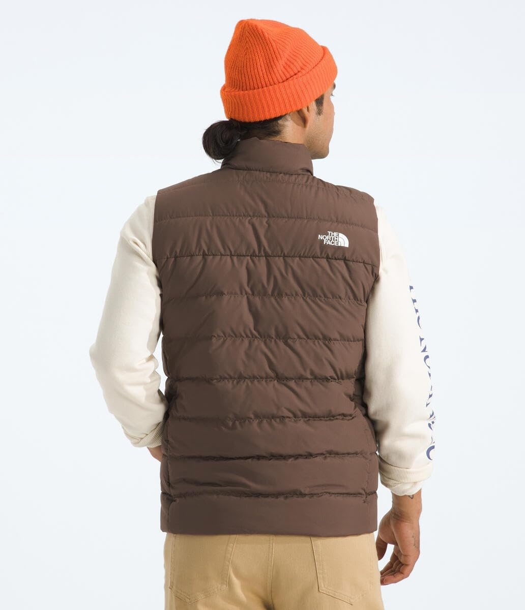 image:imageTHE NORTH FACE Mens Aconcagua 3 Insulated Vest Wind Resistant Water Repellent 600 Fill Waterfowl Down InsulationSmokey Brown