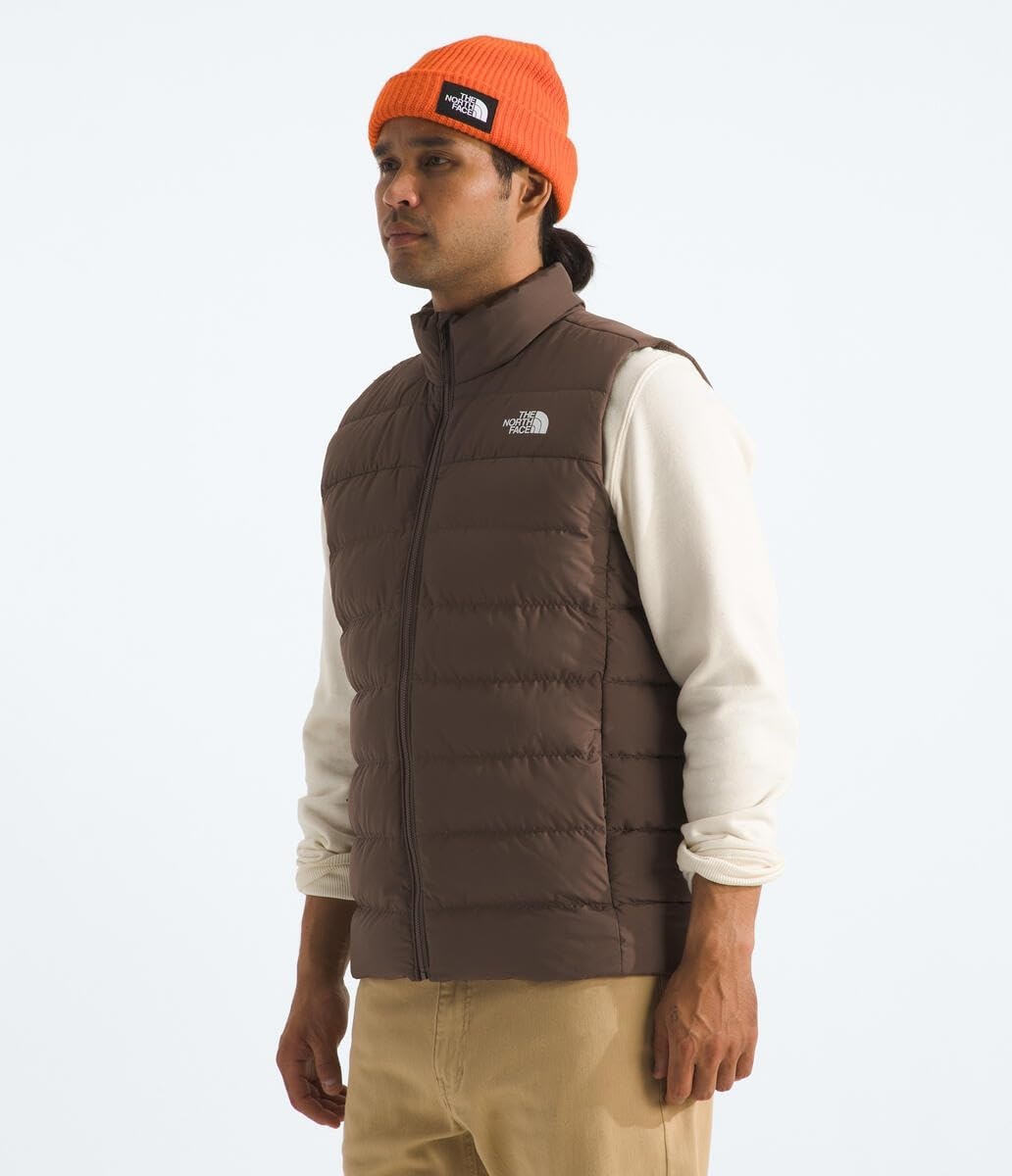 image:imageTHE NORTH FACE Mens Aconcagua 3 Insulated Vest Wind Resistant Water Repellent 600 Fill Waterfowl Down InsulationSmokey Brown