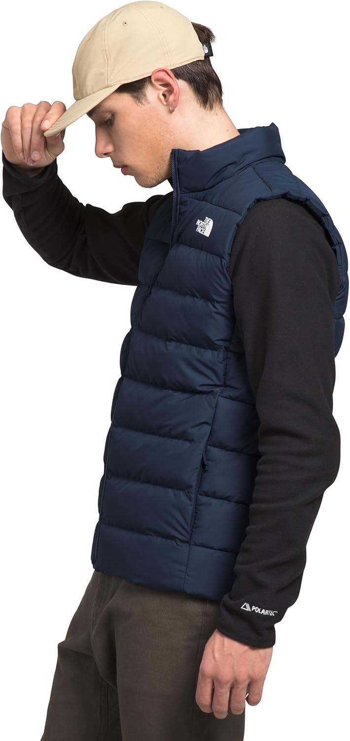 image:imageTHE NORTH FACE Mens Aconcagua 3 Insulated Vest Wind Resistant Water Repellent 600 Fill Waterfowl Down InsulationSummit Navynpf