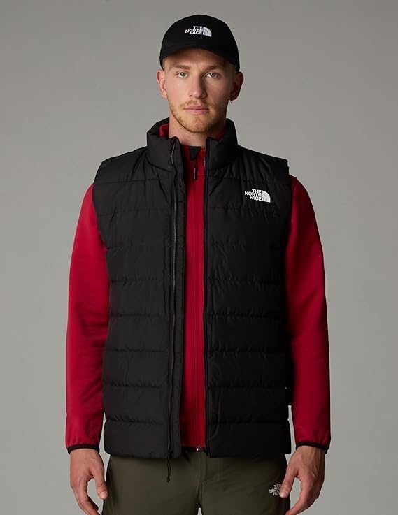 image:imageTHE NORTH FACE Mens Aconcagua 3 Insulated Vest Wind Resistant Water Repellent 600 Fill Waterfowl Down InsulationTnf Blacknpf