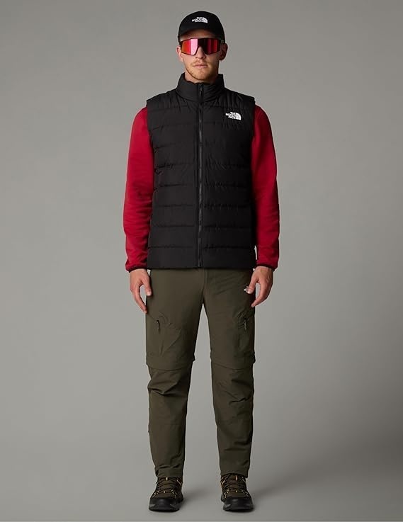 image:imageTHE NORTH FACE Mens Aconcagua 3 Insulated Vest Wind Resistant Water Repellent 600 Fill Waterfowl Down InsulationTnf Blacknpf