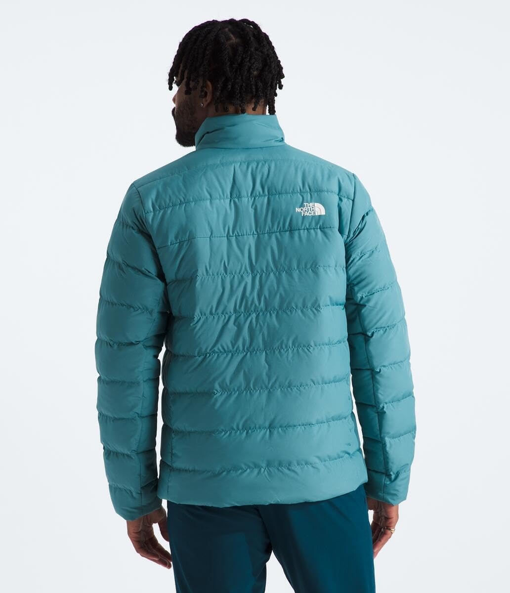 image:imageTHE NORTH FACE Mens Aconcagua 3 Jacket Wind Resistant Water Repellent 600 Fill Waterfowl Down InsulationAlgae Blue
