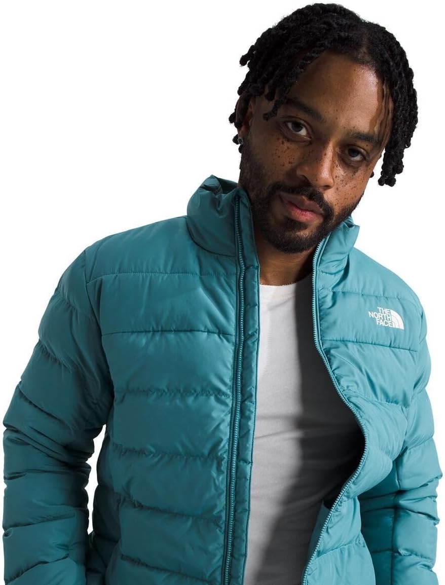image:imageTHE NORTH FACE Mens Aconcagua 3 Jacket Wind Resistant Water Repellent 600 Fill Waterfowl Down InsulationAlgae Blue