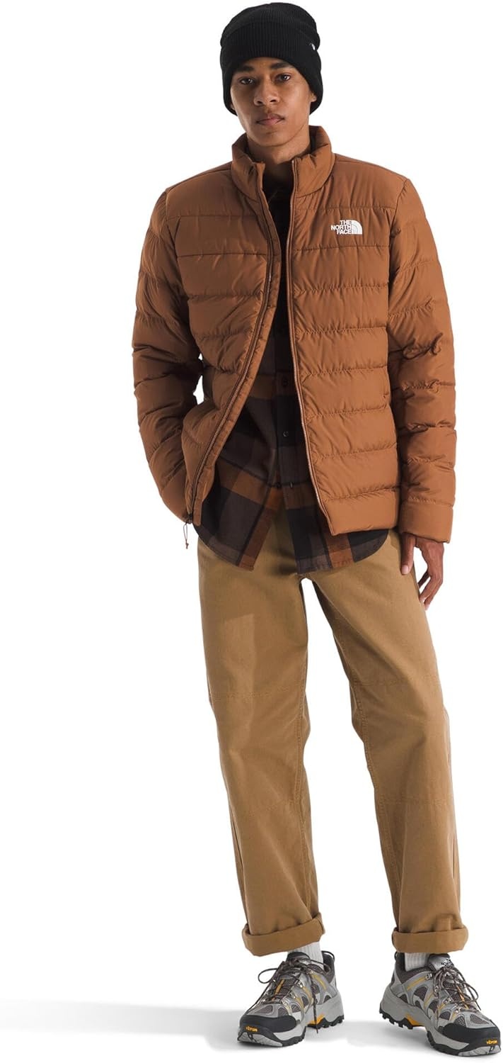image:imageTHE NORTH FACE Mens Aconcagua 3 Jacket Wind Resistant Water Repellent 600 Fill Waterfowl Down InsulationBurnt Umber