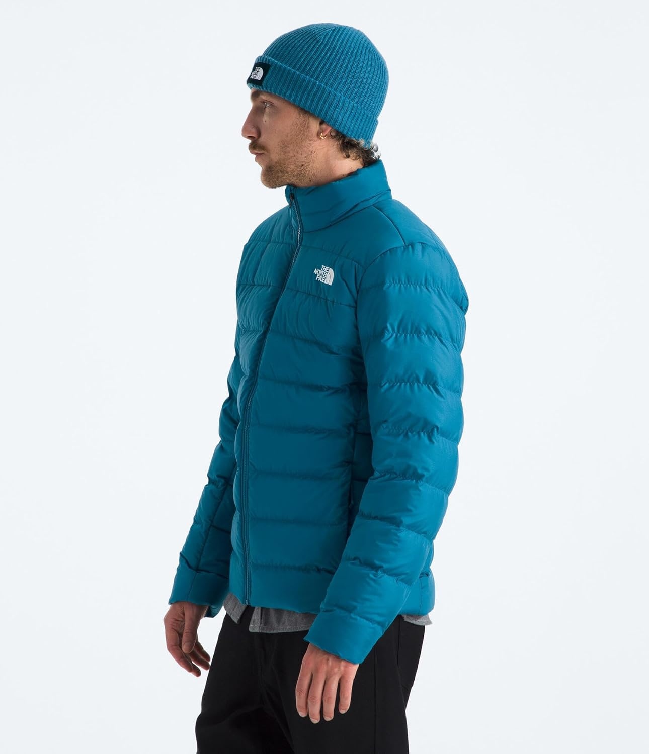 image:imageTHE NORTH FACE Mens Aconcagua 3 Jacket Wind Resistant Water Repellent 600 Fill Waterfowl Down InsulationDusk Blue