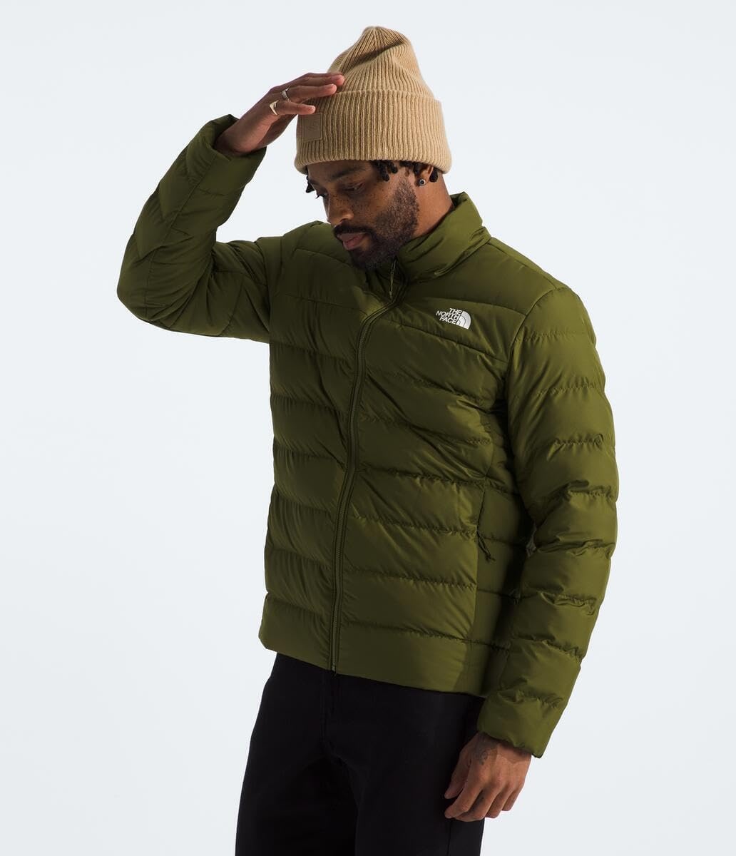 image:imageTHE NORTH FACE Mens Aconcagua 3 Jacket Wind Resistant Water Repellent 600 Fill Waterfowl Down InsulationForest Olive