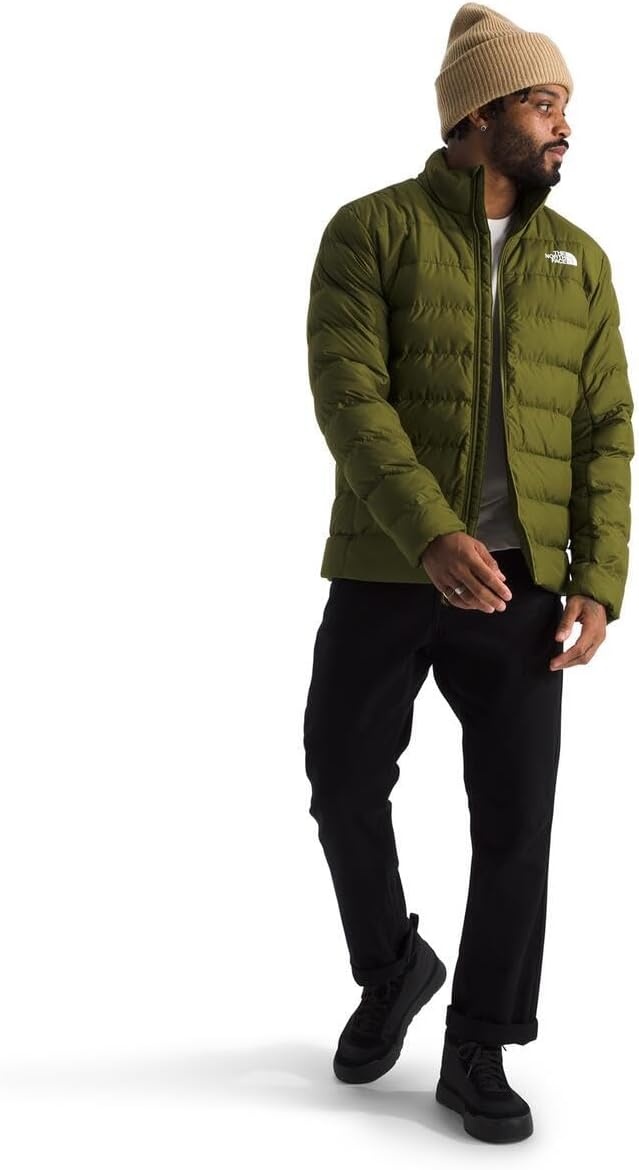 image:imageTHE NORTH FACE Mens Aconcagua 3 Jacket Wind Resistant Water Repellent 600 Fill Waterfowl Down InsulationForest Olive