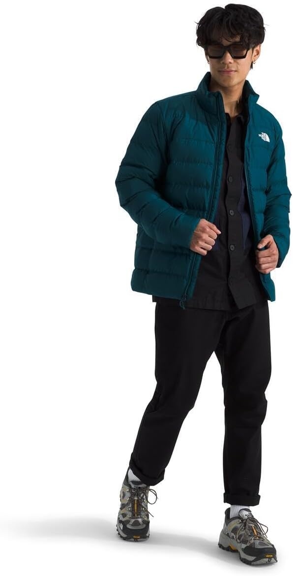 image:imageTHE NORTH FACE Mens Aconcagua 3 Jacket Wind Resistant Water Repellent 600 Fill Waterfowl Down InsulationMidnight Petrol