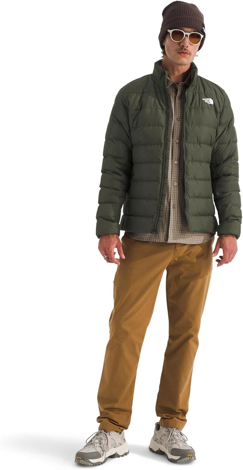 image:imageTHE NORTH FACE Mens Aconcagua 3 Jacket Wind Resistant Water Repellent 600 Fill Waterfowl Down InsulationNew Taupe Green