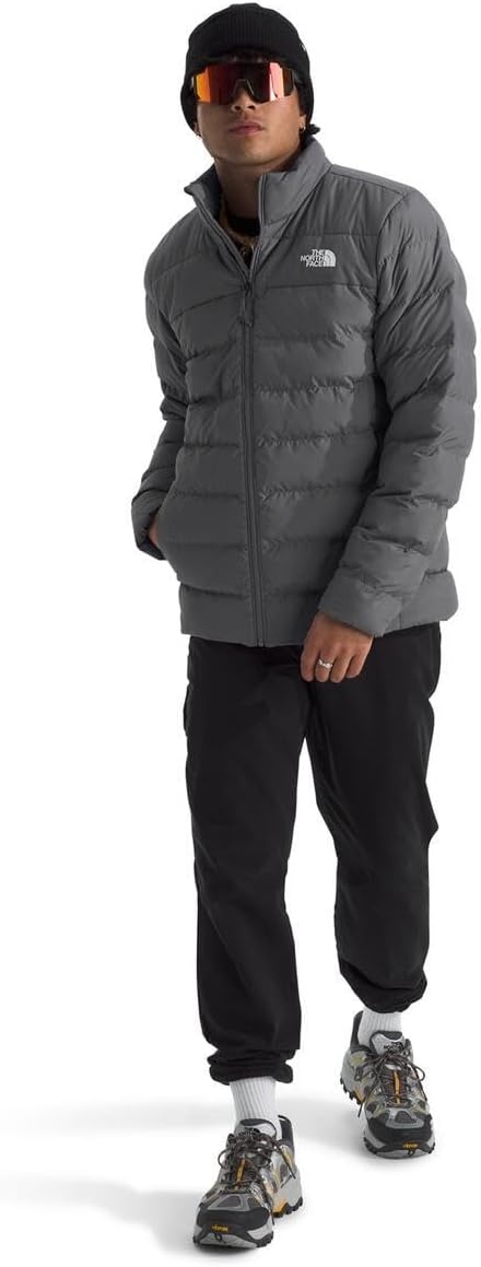 image:imageTHE NORTH FACE Mens Aconcagua 3 Jacket Wind Resistant Water Repellent 600 Fill Waterfowl Down InsulationSmoked Pearl