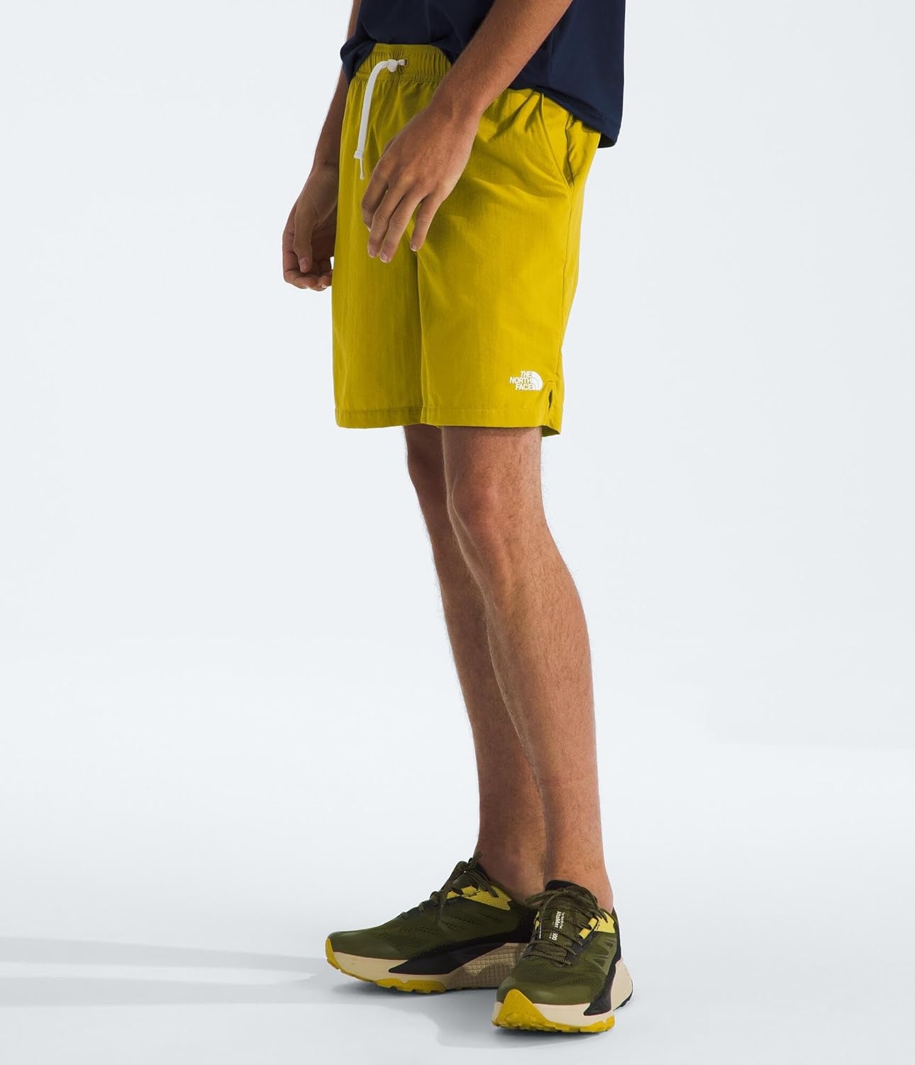 image:imageTHE NORTH FACE Mens Action Shorts 20 Lightweight amp Breathable Nylon Shorts With Flashdry Technology amp Adjustable DrawcordDijon Yellow