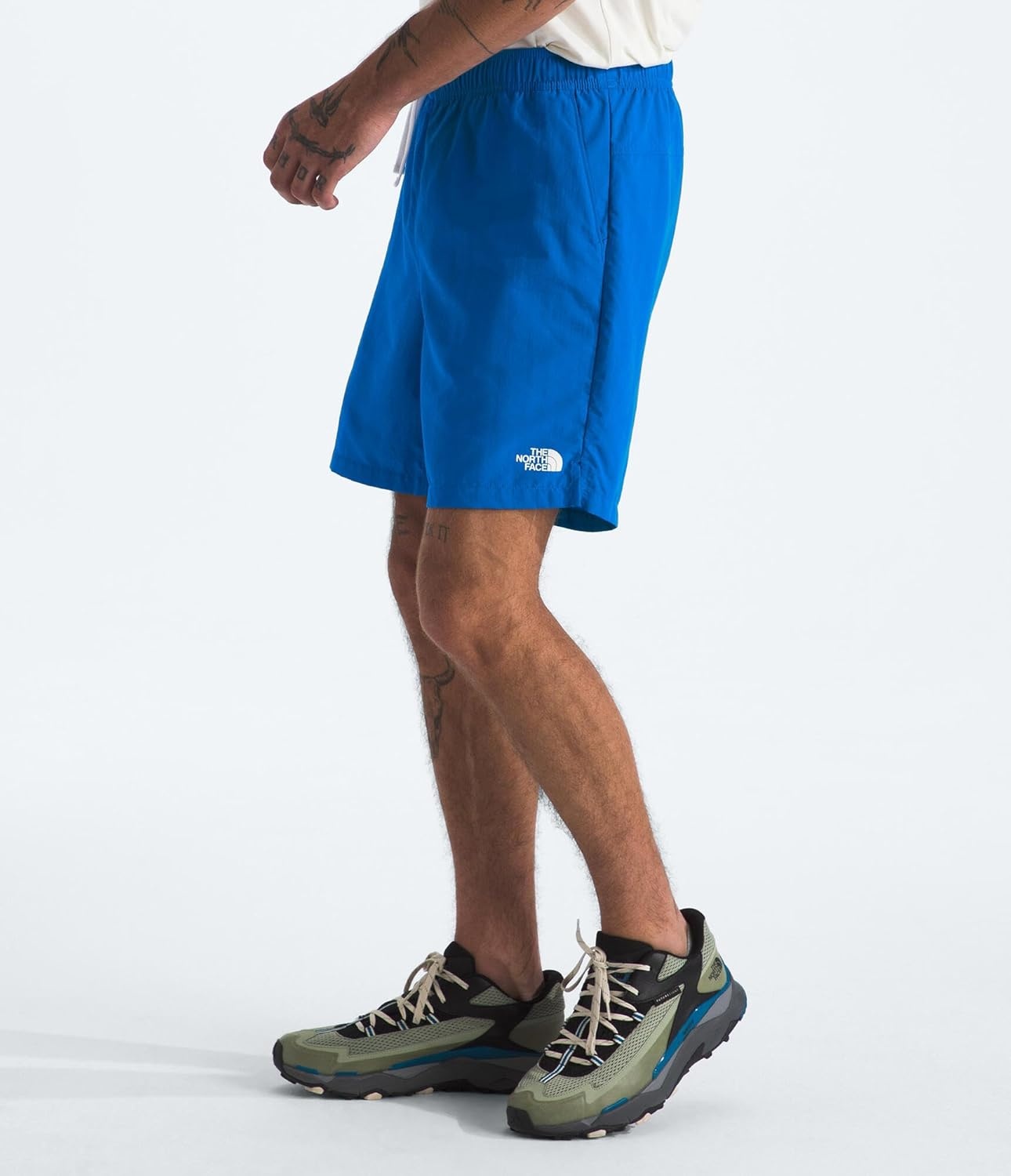 image:imageTHE NORTH FACE Mens Action Shorts 20 Lightweight amp Breathable Nylon Shorts With Flashdry Technology amp Adjustable DrawcordHero Blue