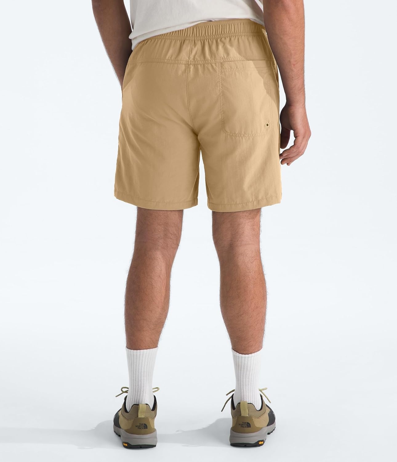 image:imageTHE NORTH FACE Mens Action Shorts 20 Lightweight amp Breathable Nylon Shorts With Flashdry Technology amp Adjustable DrawcordKhaki Stone