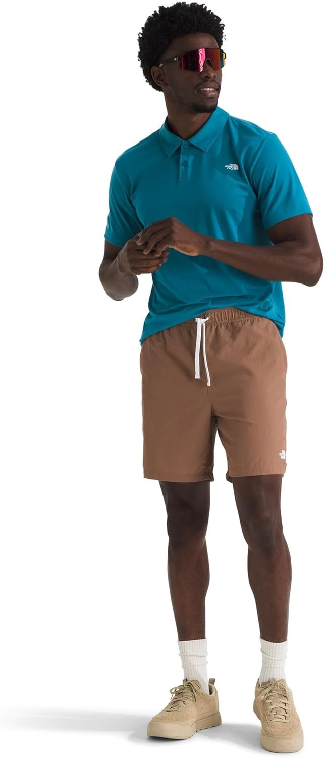 image:imageTHE NORTH FACE Mens Action Shorts 20 Lightweight amp Breathable Nylon Shorts With Flashdry Technology amp Adjustable DrawcordLatte