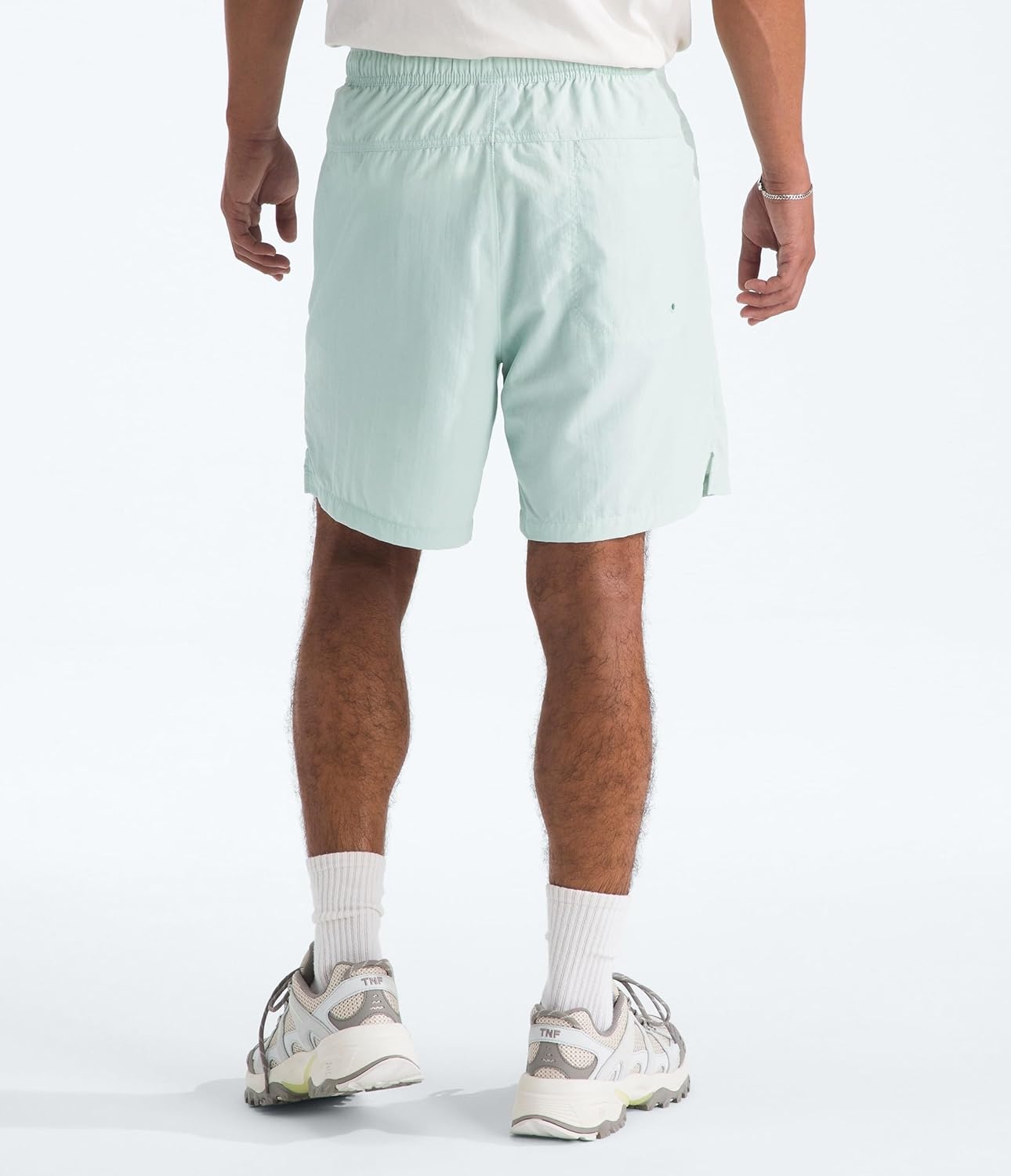 image:imageTHE NORTH FACE Mens Action Shorts 20 Lightweight amp Breathable Nylon Shorts With Flashdry Technology amp Adjustable DrawcordOpal Frost