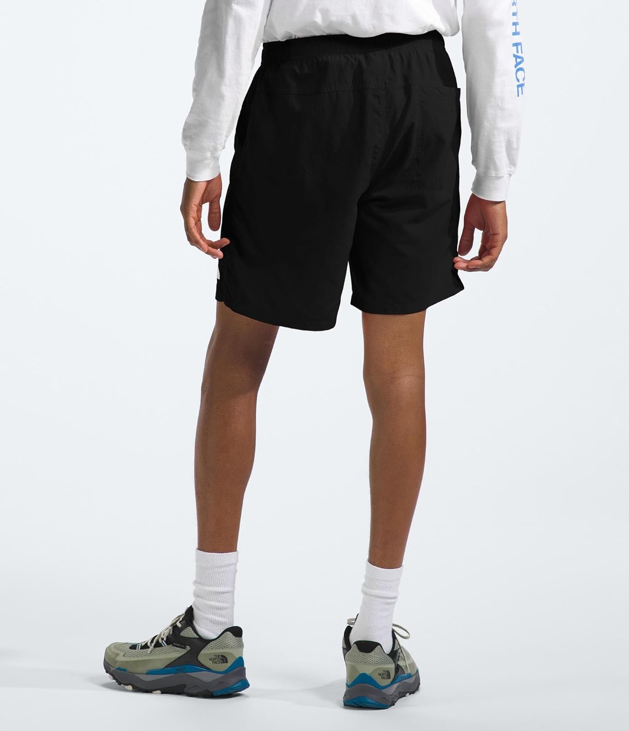 image:imageTHE NORTH FACE Mens Action Shorts 20 Lightweight amp Breathable Nylon Shorts With Flashdry Technology amp Adjustable DrawcordTnf Black