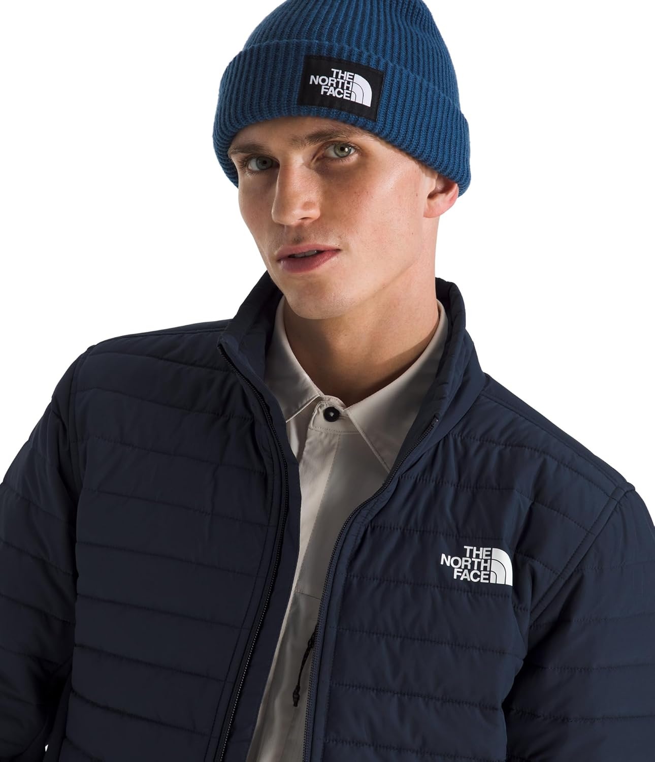 image:imageTHE NORTH FACE Mens Canyonlands Hybrid Jacket Water Resistant Top With Heatseeker Insulation Breathable Underarm PanelsSummit Navy