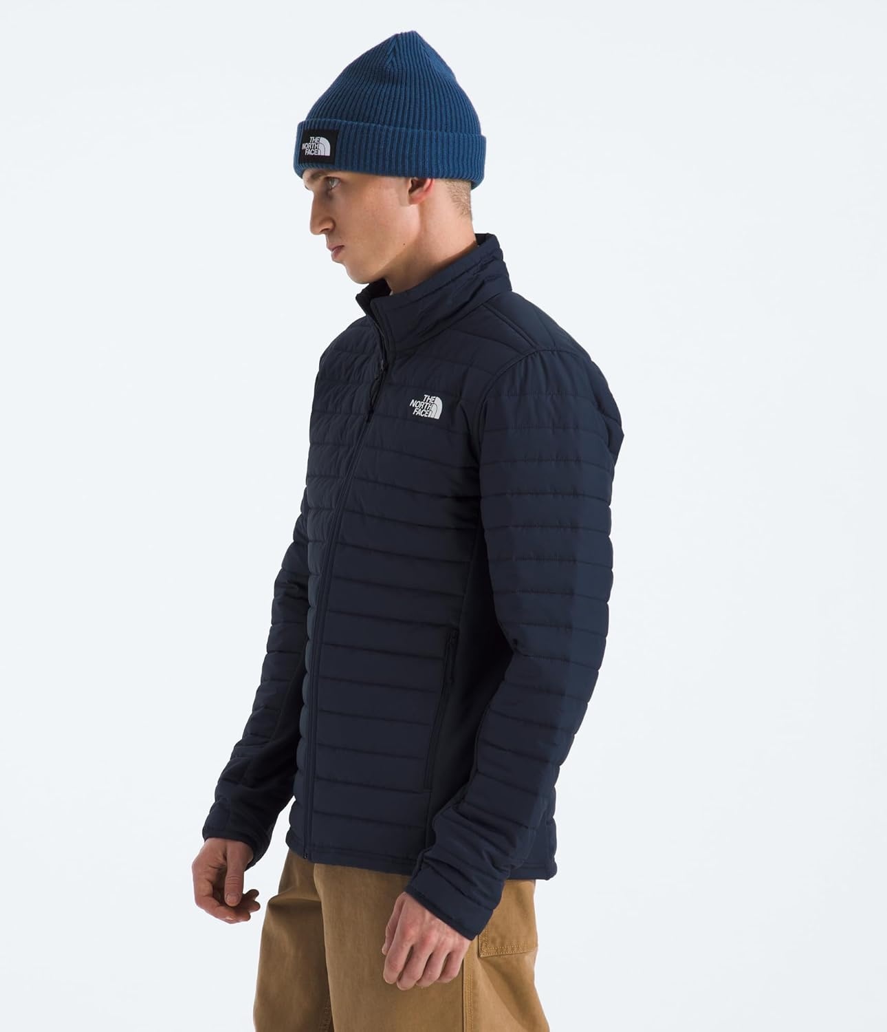 image:imageTHE NORTH FACE Mens Canyonlands Hybrid Jacket Water Resistant Top With Heatseeker Insulation Breathable Underarm PanelsSummit Navy