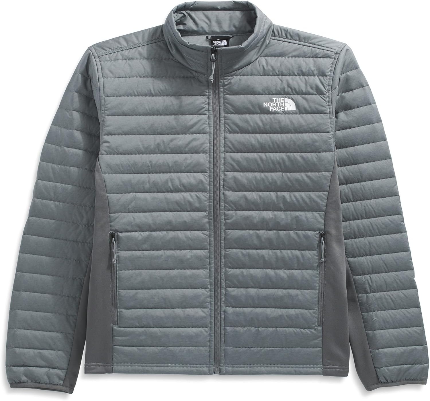 image:imageTHE NORTH FACE Mens Canyonlands Hybrid Jacket Water Resistant Top With Heatseeker Insulation Breathable Underarm PanelsTnf Medium Grey Heathernpf