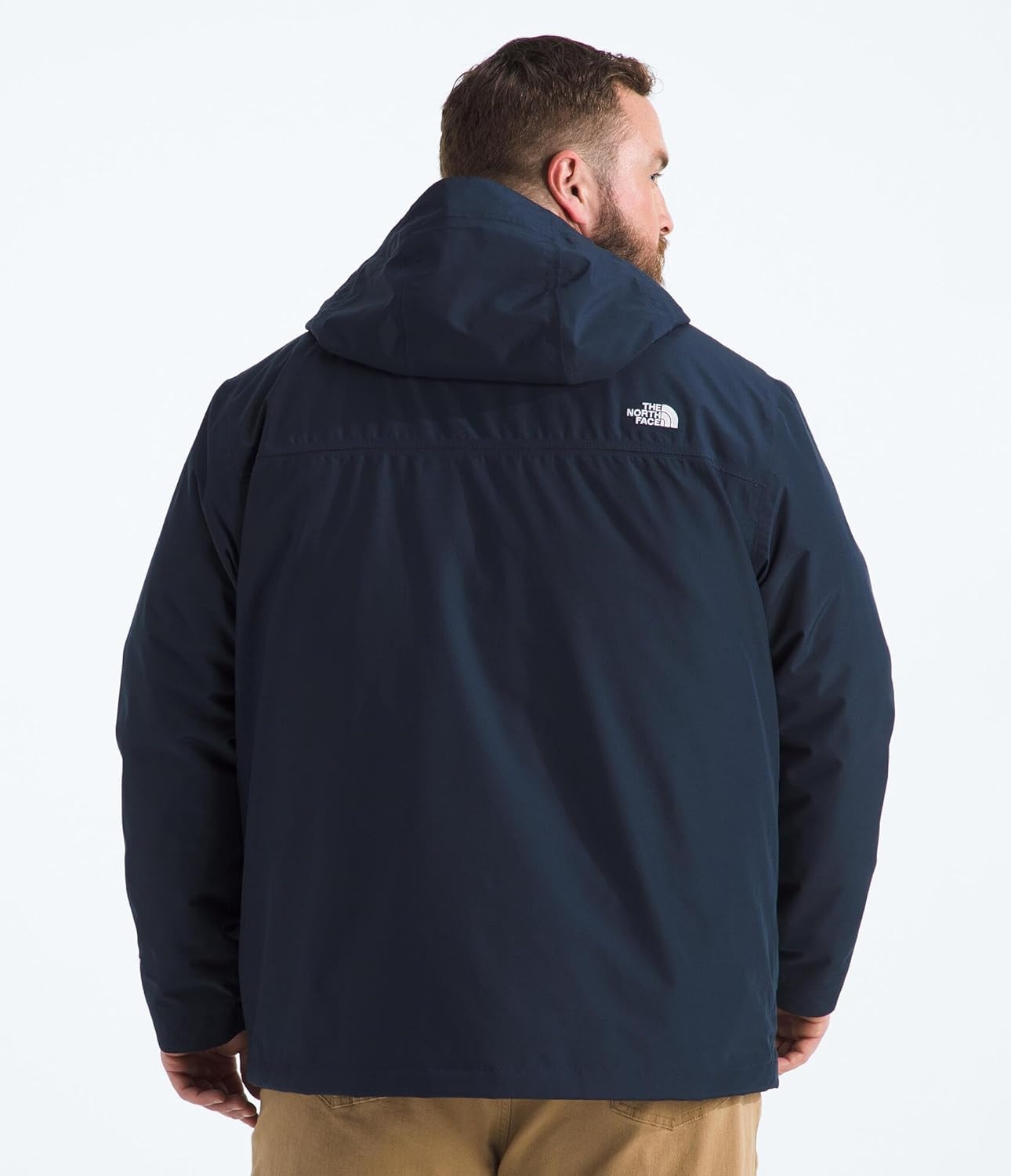 image:imageTHE NORTH FACE Mens Carto Mono Triclimate Hooded Jacket Standard amp Big Size Insulated Winter Coat Wind amp Water ResistantSummit Navy